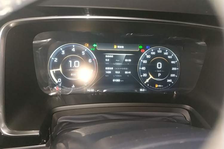 Used GAC Trumpchi M8 2021 Master Series 390T Prestige Edition Instrument Cluster