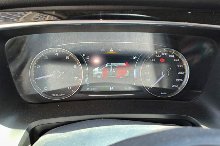 Used GAC Trumpchi M8 2021 Lingxiu Series 390T Luxury Edition Instrument Cluster