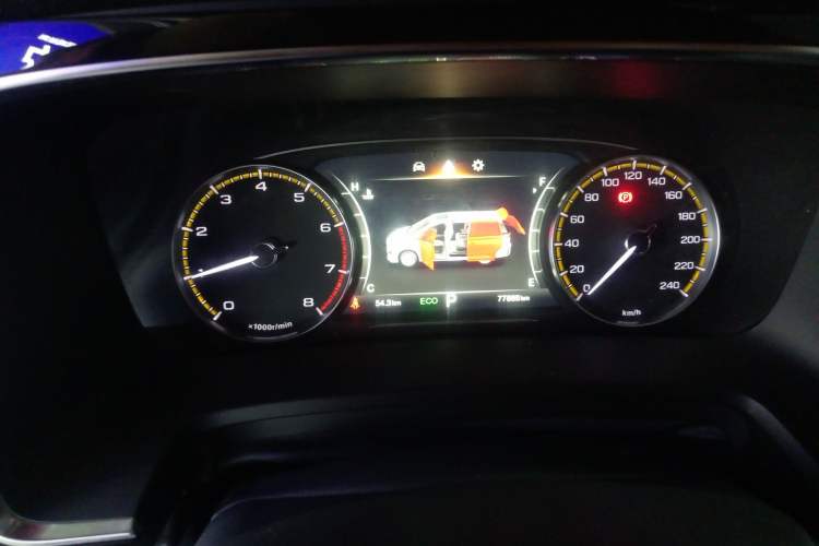 Used GAC Trumpchi M8 2021 Revised Version Lingxiu Series 390T Luxury Edition Instrument Cluster