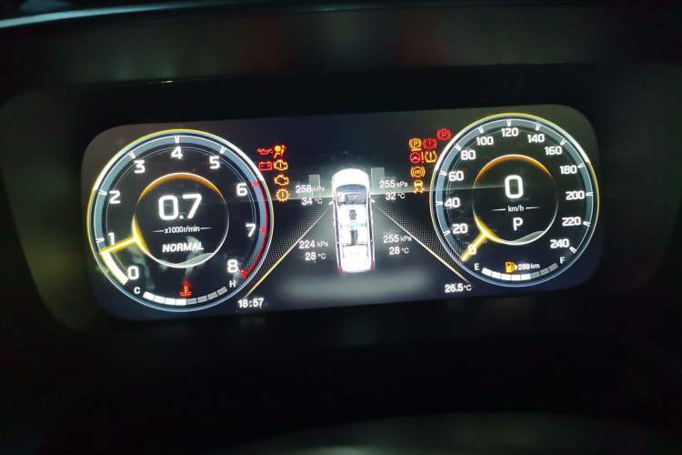 Used GAC Trumpchi M8 2021 Master Series 390T Ultimate Edition Instrument Cluster