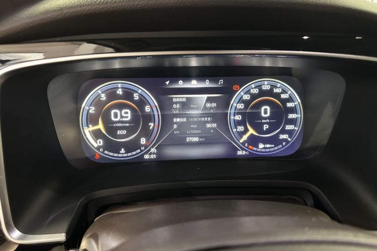 Used GAC Trumpchi M8 2021 Lingxiu Series 390T Deluxe Edition Odometer Close Up