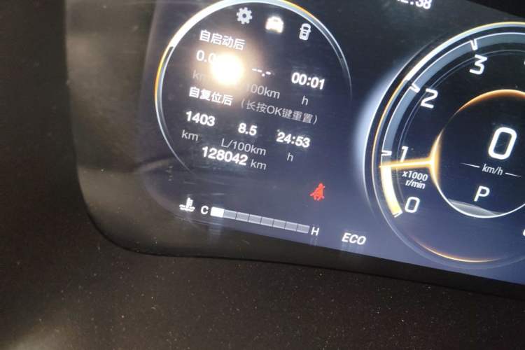 Used GAC Trumpchi M8 2021 Lingxiu Series 390T Deluxe Edition Odometer Close Up