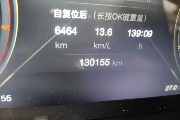 Used GAC Trumpchi M8 2021 Lingxiu Series 390T Deluxe Edition Odometer Close Up