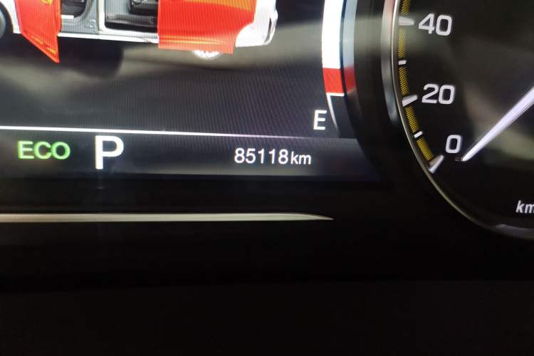 Used GAC Trumpchi M8 2021 Lingxiu Series 390T Deluxe Edition Odometer Close Up