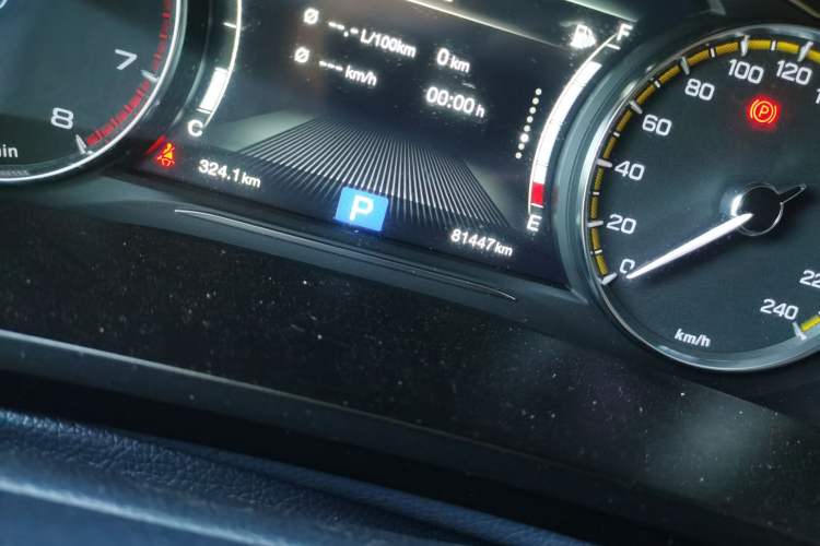 Used GAC Trumpchi M8 2021 Revised Version Lingxiu Series 390T Luxury Edition Odometer Close Up