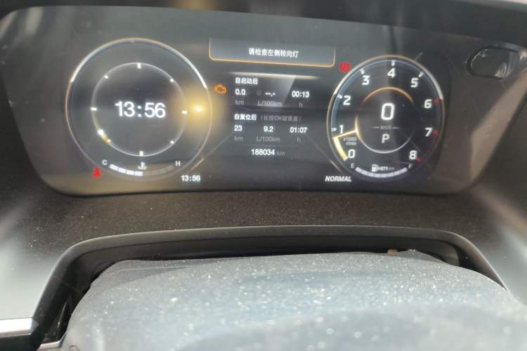 Used GAC Trumpchi M8 2021 Lingxiu Series 390T Ultimate Edition Odometer Close Up
