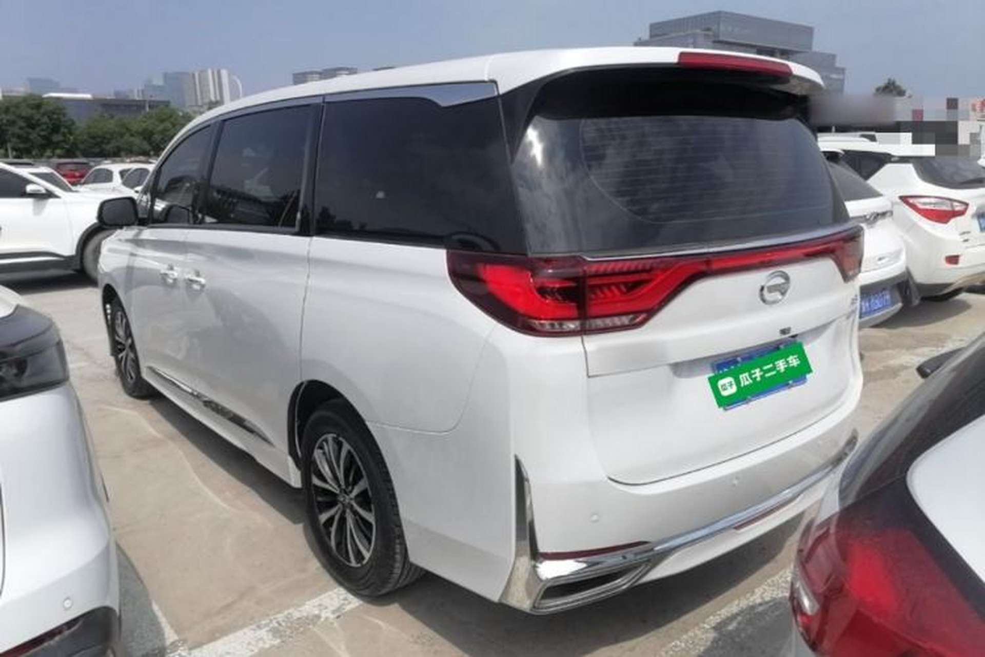 Used GAC Trumpchi M8 2021 Revised Version Lingxiu Series 390T Luxury Edition Rear