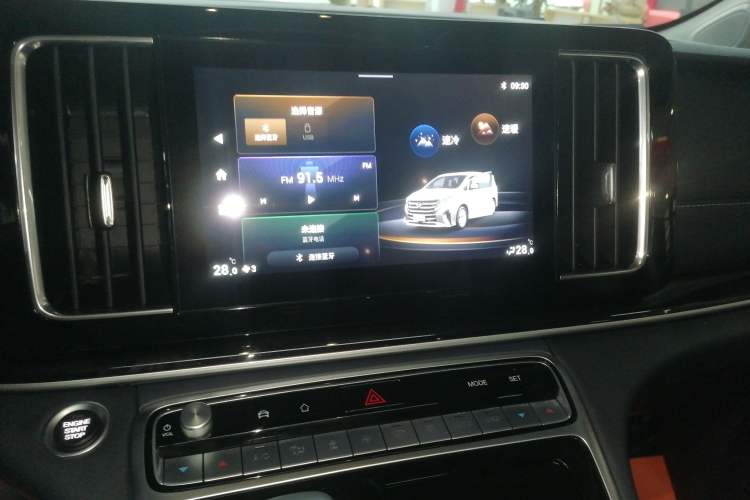 Used GAC Trumpchi M8 2023 Lingxiu Series 390T Deluxe Edition Audio And AC Panel