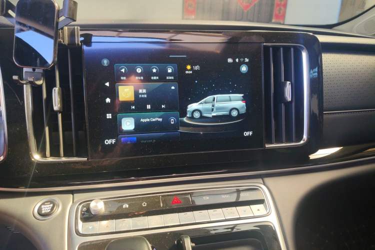 Used GAC Trumpchi M8 2023 Lingxiu Series 390T Prestige Edition Audio And AC Panel