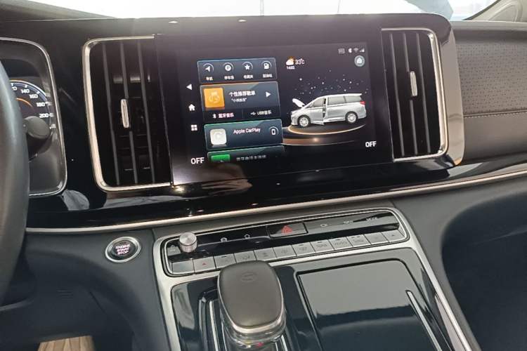 Used GAC Trumpchi M8 2023 Lingxiu Series 390T Prestige Edition Audio And AC Panel