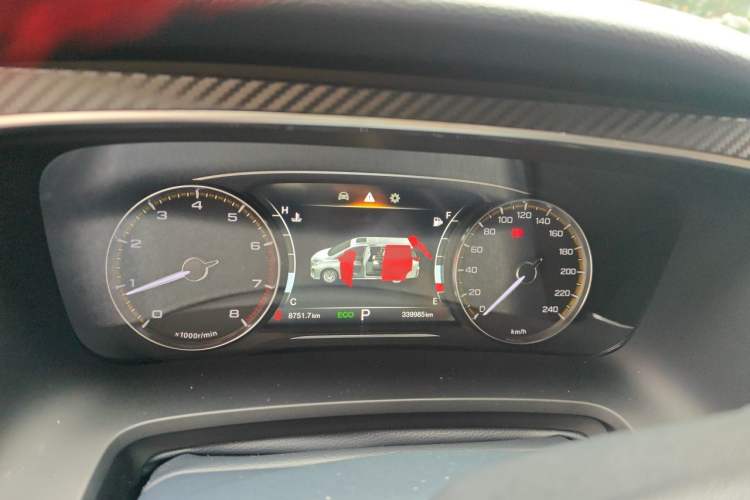 Used GAC Trumpchi M8 2023 Lingxiu Series 390T Prestige Edition Instrument Cluster
