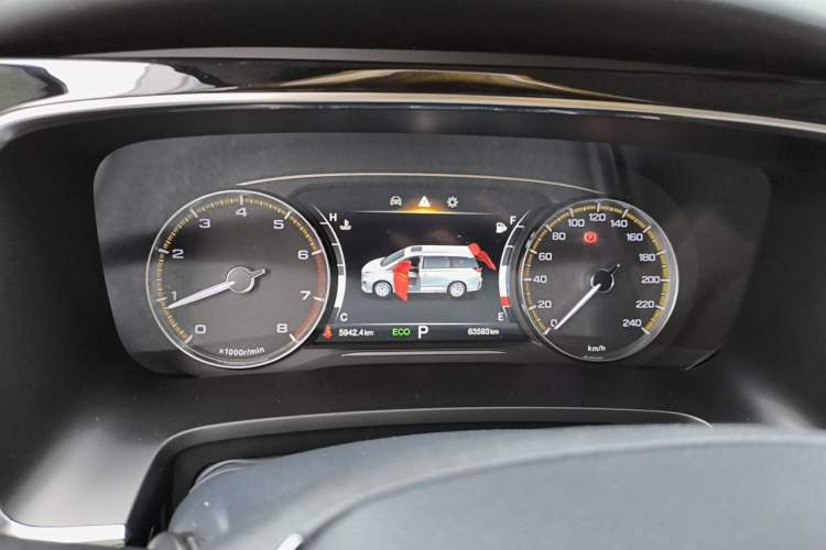 Used GAC Trumpchi M8 2023 Lingxiu Series 390T Deluxe Edition Instrument Cluster
