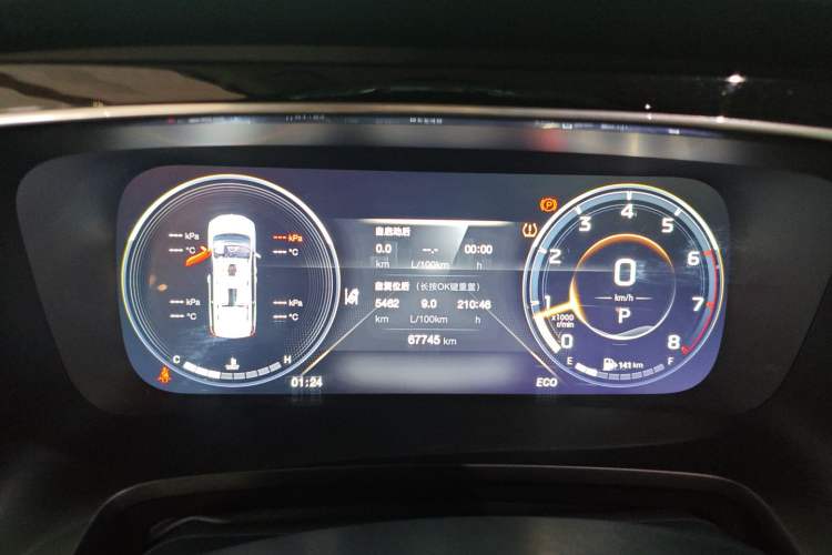 Used GAC Trumpchi M8 2023 Facelift Master Series 390T Four-Seat Deluxe Edition Instrument Cluster