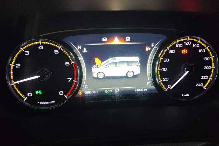 Used GAC Trumpchi M8 2023 Lingxiu Series 390T Deluxe Edition Instrument Cluster