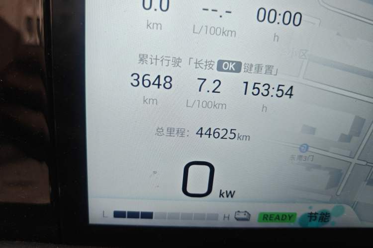 Used GAC Trumpchi M8 2023 Zongshi Series Dual-Motor Flagship Edition Odometer Close Up