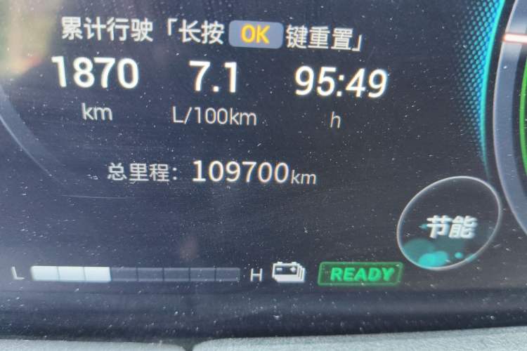 Used GAC Trumpchi M8 2023 Zongshi Series Dual-Motor Supreme Edition Odometer Close Up