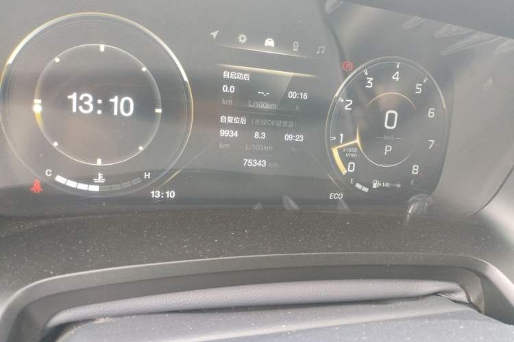 Used GAC Trumpchi M8 2023 Lingxiu Series 390T Prestige Edition Odometer Close Up