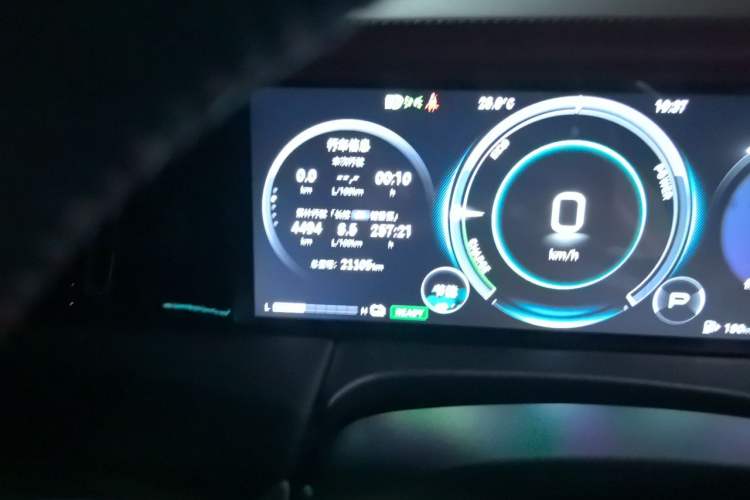 Used GAC Trumpchi M8 2023 Zongshi Series Dual-Motor Supreme Edition Odometer Close Up