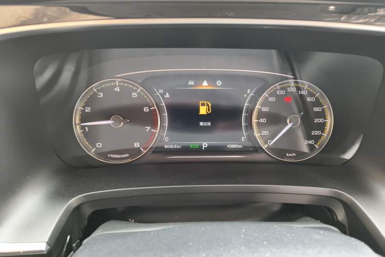 Used GAC Trumpchi M8 2023 Lingxiu Series 390T Luxury Edition Odometer Close Up