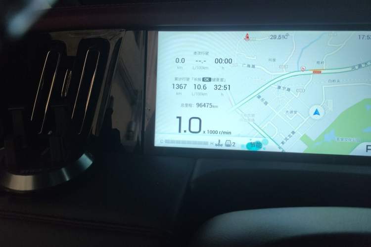 Used GAC Trumpchi M8 2023 Zongshi Series 400T Ultimate Edition Odometer Close Up