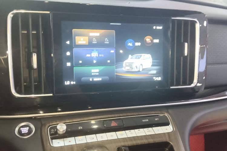 Used GAC Trumpchi M8 2023 Lingxiu Series 390T Deluxe Edition Audio And AC Panel