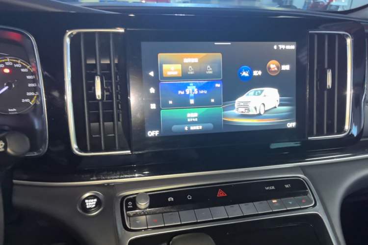 Used GAC Trumpchi M8 2023 Lingxiu Series 390T Deluxe Edition Audio And AC Panel