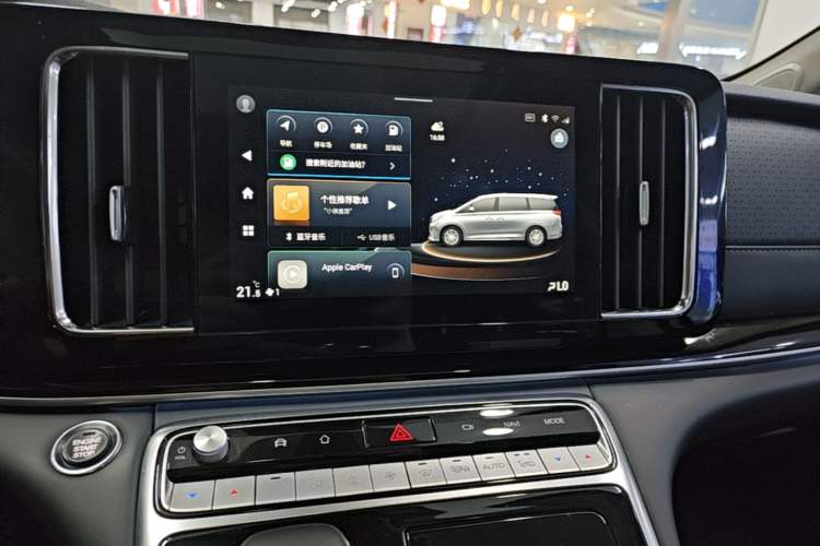 Used GAC Trumpchi M8 2023 Lingxiu Series 390T Prestige Edition Audio And AC Panel