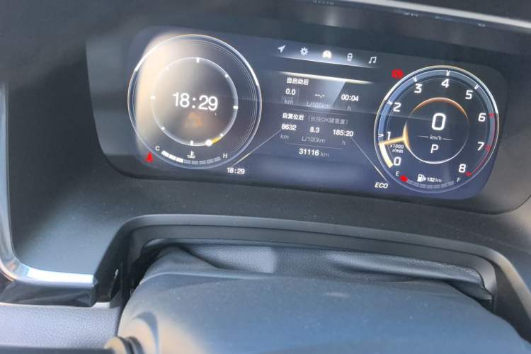 Used GAC Trumpchi M8 2023 Lingxiu Series 390T Prestige Edition Odometer Close Up