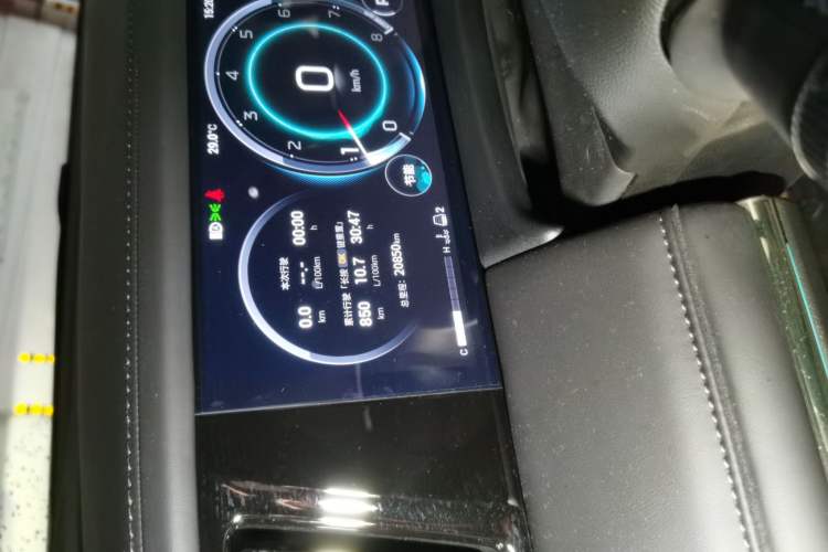 Used GAC Trumpchi M8 2023 Zongshi Series 400T Flagship Edition Odometer Close Up