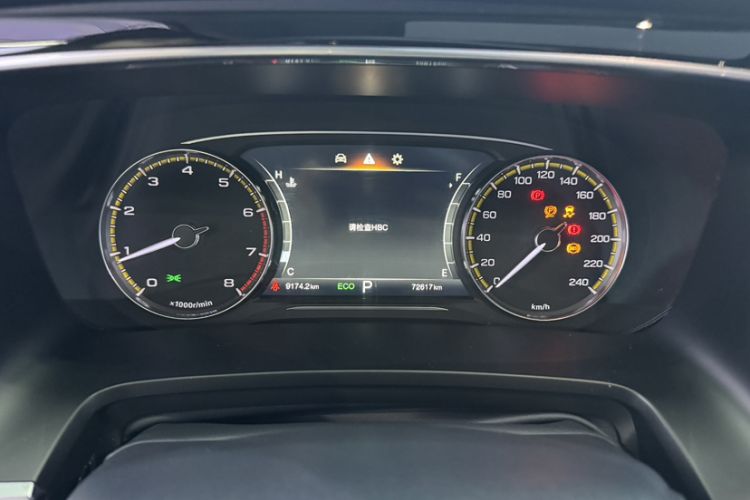 Used GAC Trumpchi M8 2023 Lingxiu Series 390T Luxury Edition Odometer Close Up