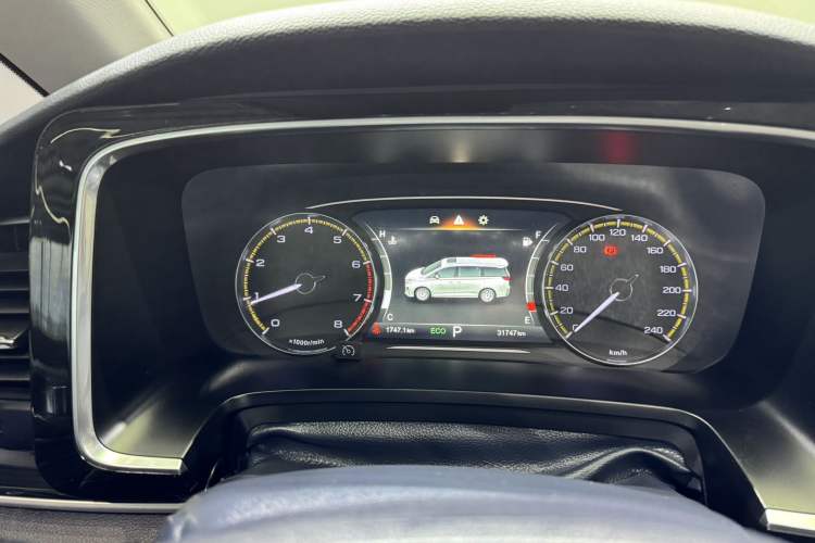 Used GAC Trumpchi M8 2023 Lingxiu Series 390T Deluxe Edition Odometer Close Up