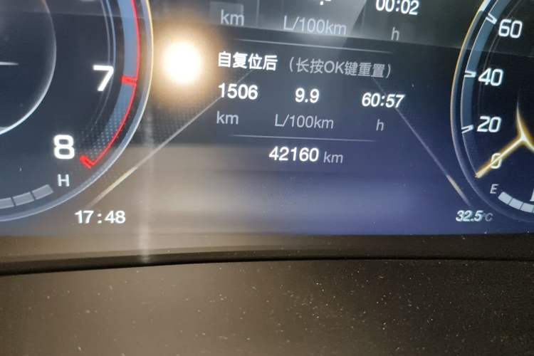 Used GAC Trumpchi M8 2023 Lingxiu Series 390T Prestige Edition Odometer Close Up