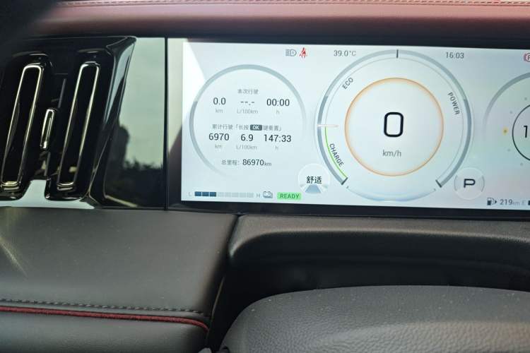 Used GAC Trumpchi M8 2023 Zongshi Series Dual-Motor Supreme Edition Odometer Close Up