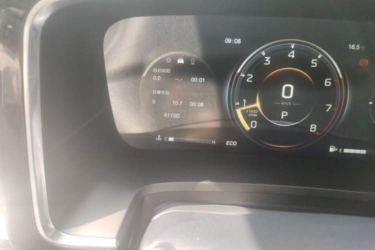 Used GAC Trumpchi M8 2023 Lingxiu Series 390T Prestige Edition Odometer Close Up