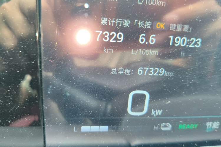 Used GAC Trumpchi M8 2023 Zongshi Series Dual-Motor Supreme Edition Odometer Close Up
