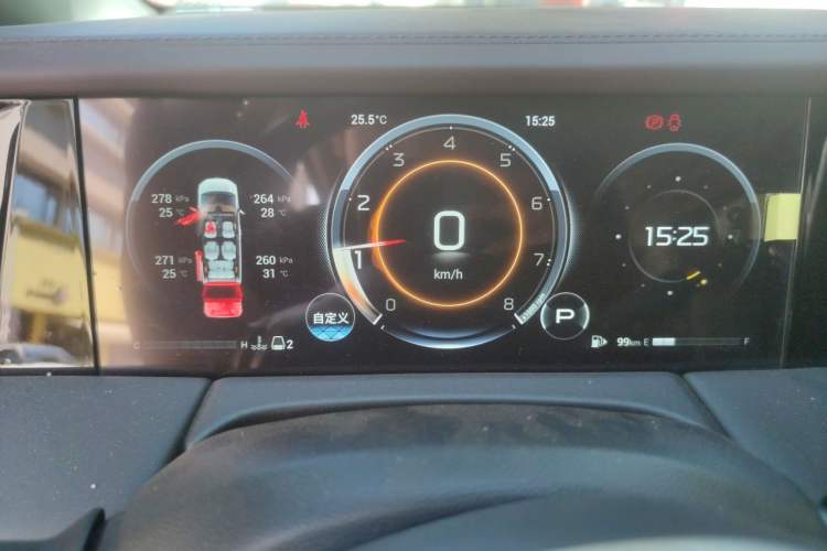 Used GAC Trumpchi M8 2024 Master Series 400T Prestige Edition Instrument Cluster