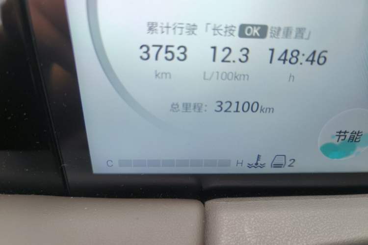 Used GAC Trumpchi M8 2024 Master Series 400T Prestige Edition Odometer Close Up