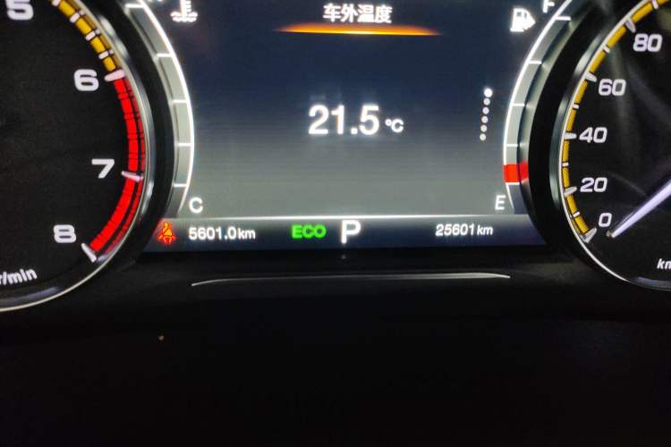 Used GAC Trumpchi M8 2024 Lingxiu Series 390T Luxury Edition Odometer Close Up