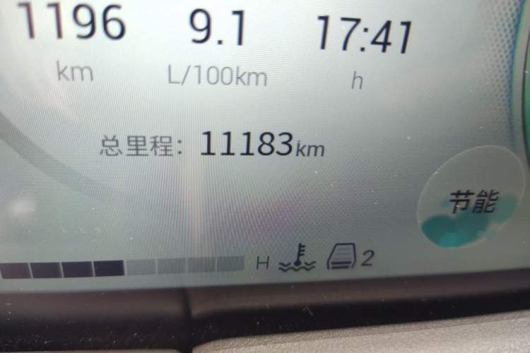 Used GAC Trumpchi M8 2024 Master Series 400T Prestige Edition Odometer Close Up