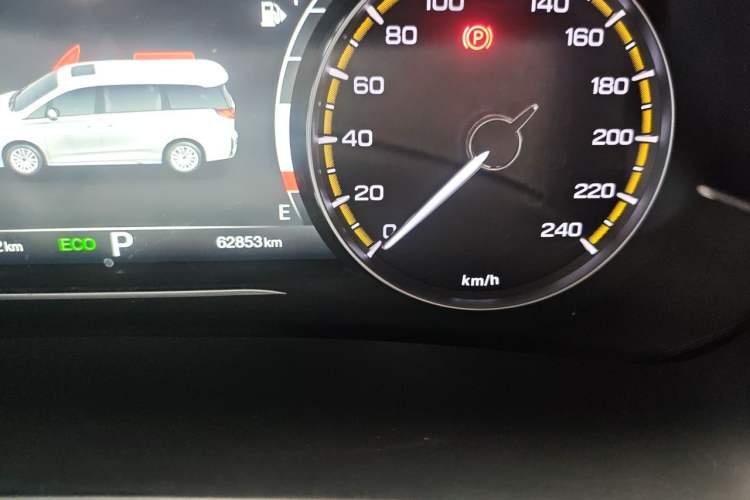Used GAC Trumpchi M8 2024 Lingxiu Series 390T Luxury Edition Odometer Close Up