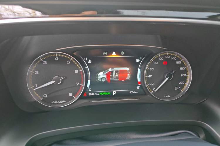 Used GAC Trumpchi M8 2024 Lingxiu Series 390T Deluxe Edition Instrument Cluster