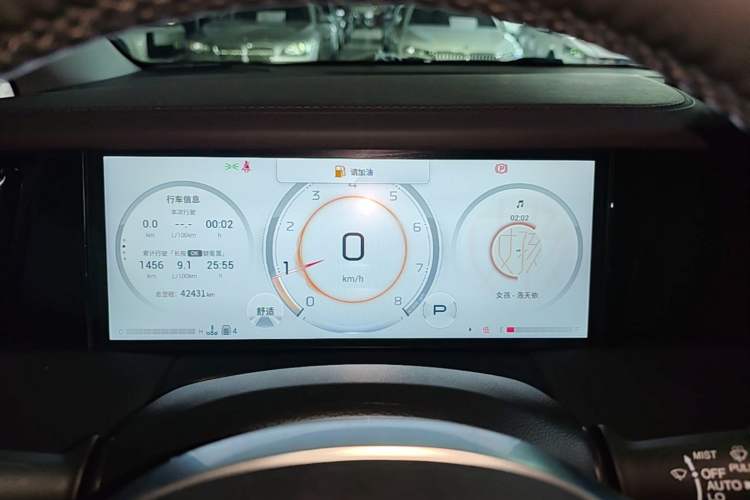Used GAC Trumpchi M8 2024 Master Series 400T Prestige Edition Instrument Cluster