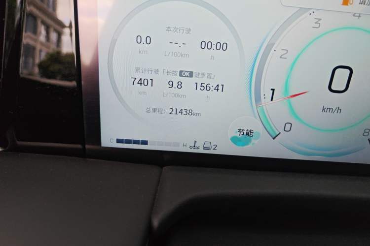 Used GAC Trumpchi M8 2024 Master Series 400T Ultimate Edition Odometer Close Up