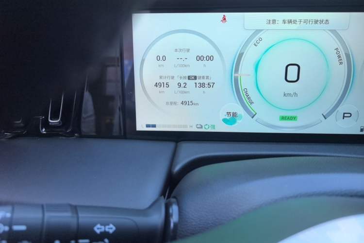 Used GAC Trumpchi M8 2024 Master Series Super Hybrid Edition Odometer Close Up