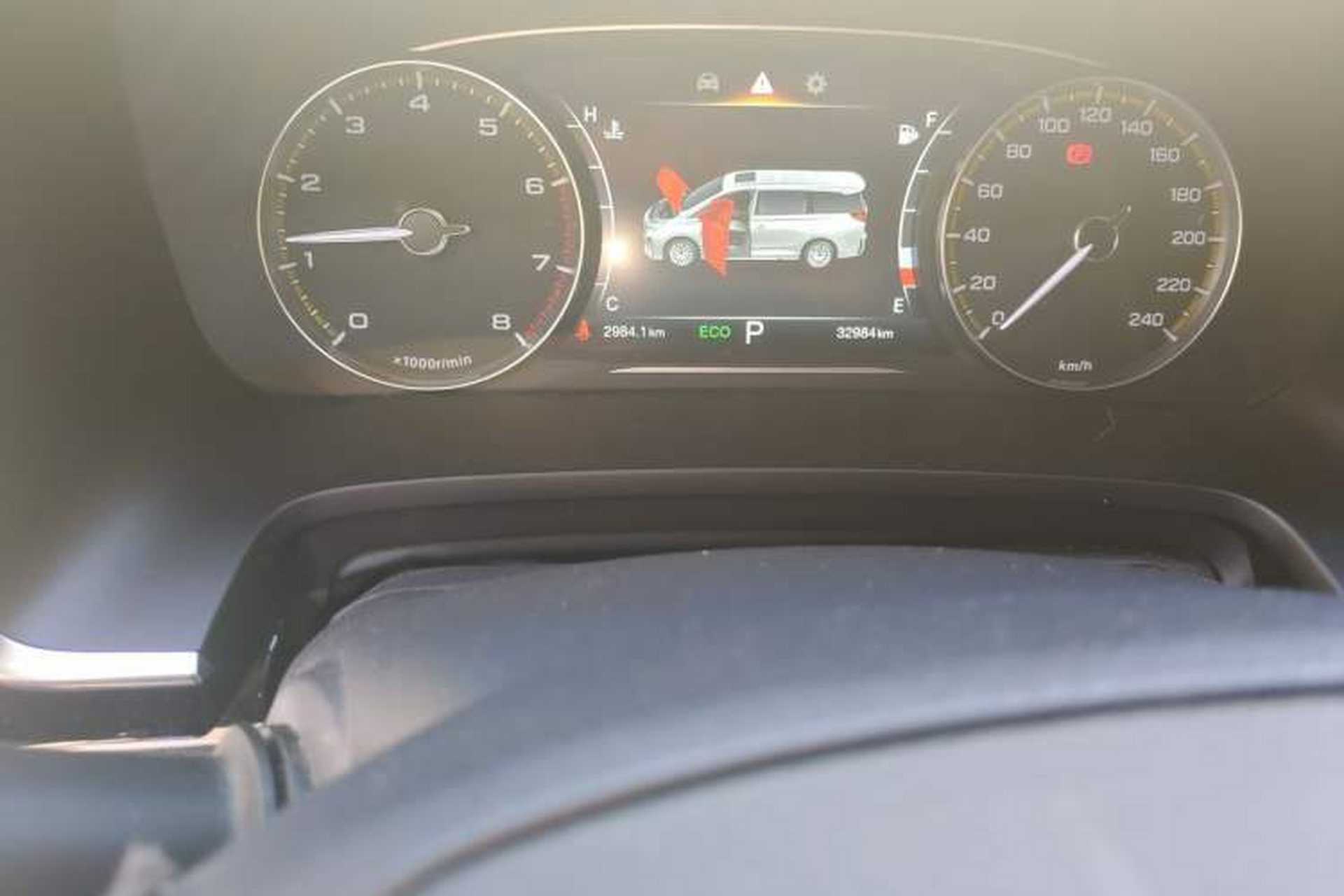 Used GAC Trumpchi M8 2024 Lingxiu Series 390T Luxury Edition Odometer Close Up