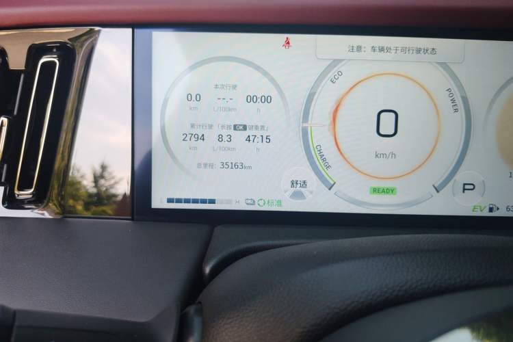 Used GAC Trumpchi M8 2025 Zongshi Series Super Hybrid Edition Odometer Close Up