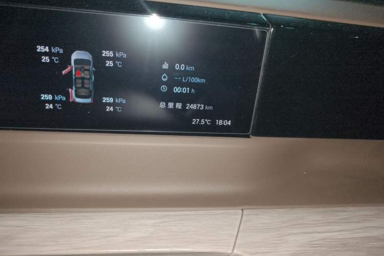 Used GAC Trumpchi E8 2024 Honor Series 2.0L Honor Edition Odometer Close Up