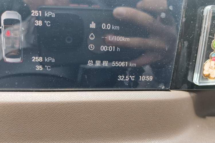 Used GAC Trumpchi E8 2024 Honor Series 2.0L Honor Edition Odometer Close Up