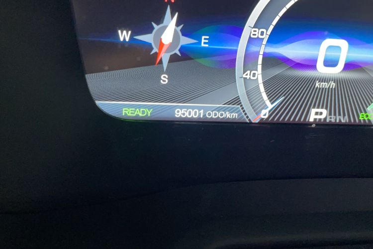 Used GAC Trumpchi GE3 2018 530 Internet Enjoyment Version Odometer Close Up