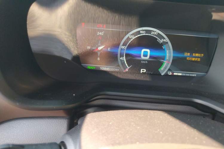 Used GAC Trumpchi GE3 2018 530 Internet Enjoyment Version Odometer Close Up